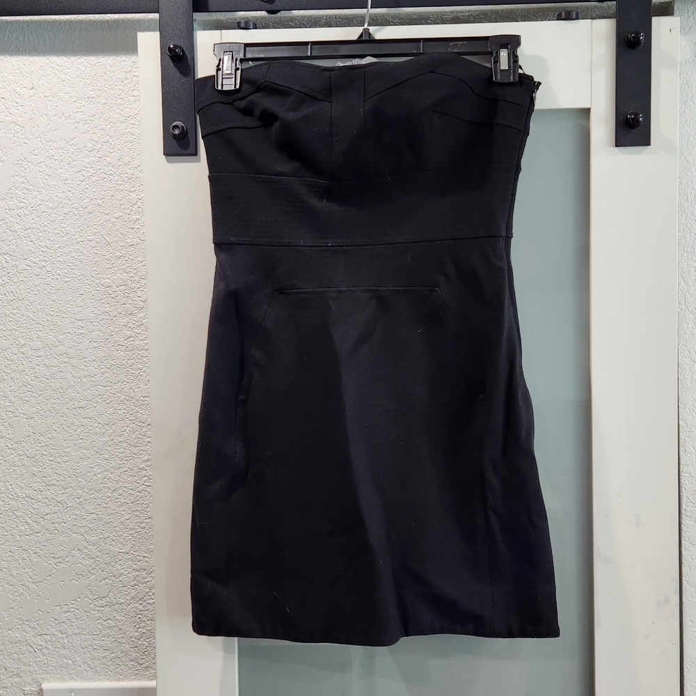 Diane von Furstenberg black mimi dress size 10